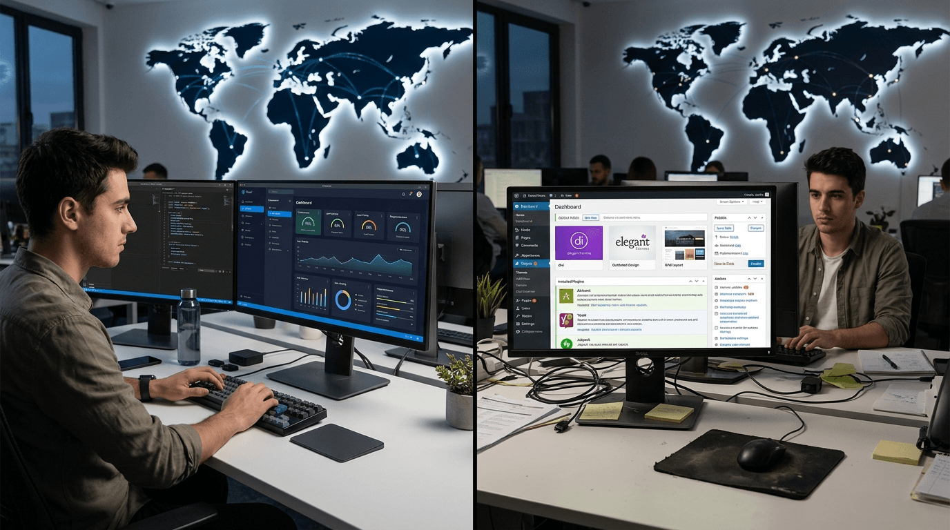 React vs WordPress: Best Choice for Global Business Websites