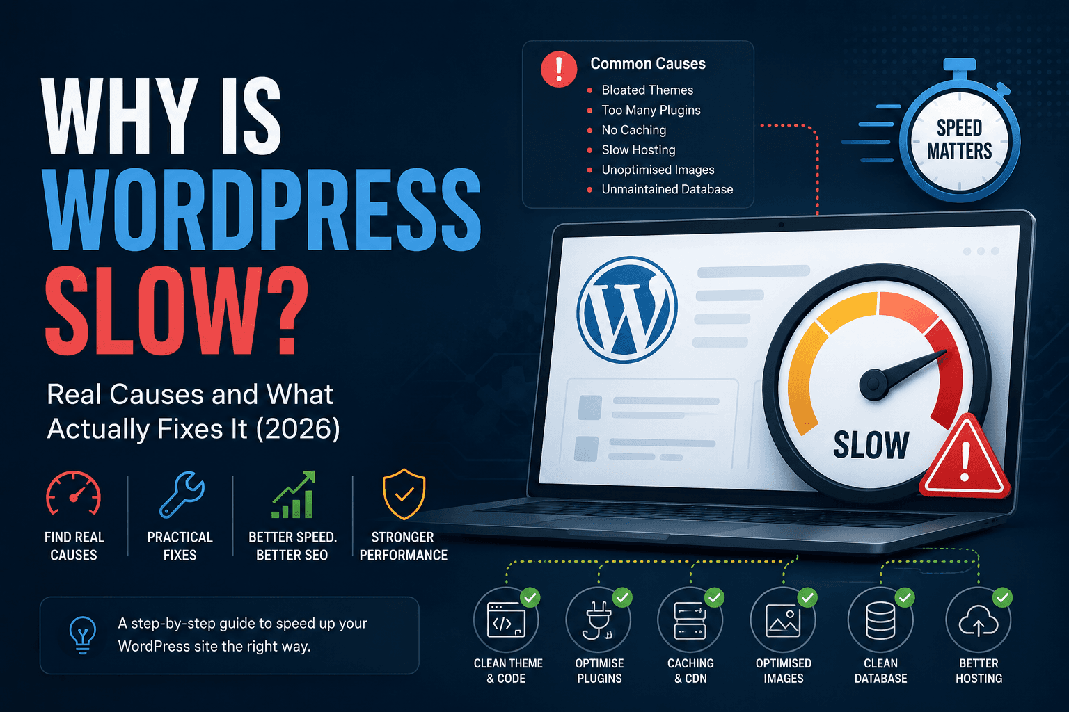 Why Is WordPress Slow? Real Causes and What Actually Fixes It (2026)